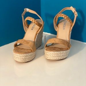 NEW Tan Wedges! Size 7